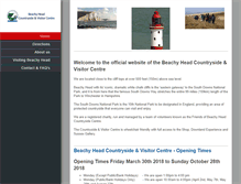 Tablet Screenshot of beachyhead.org